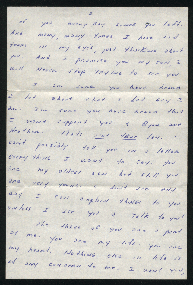 Scanned Letter &middot; Page 2