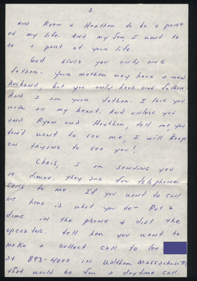 Scanned Letter &middot; Page 3