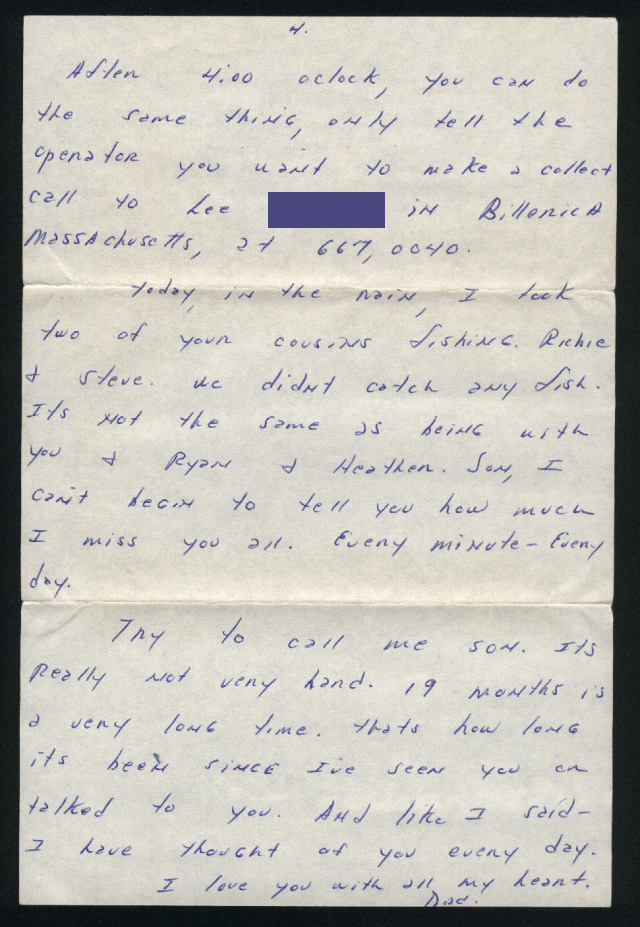 Scanned Letter &middot; Page 4